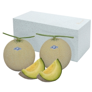 静岡県産アローママスクメロン 2玉