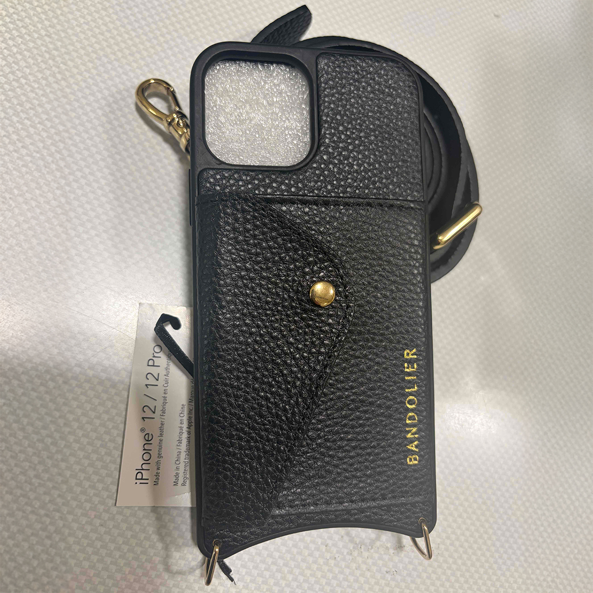 バンドリヤー》iPhone 12 Pro／12 HAILEYSIDESLOT GOLD | 東急百貨店