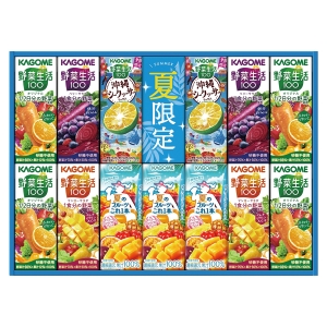 ≪ギフト処分セール≫〈カゴメ〉すこやかサマーバラエティギフト（KYJ
