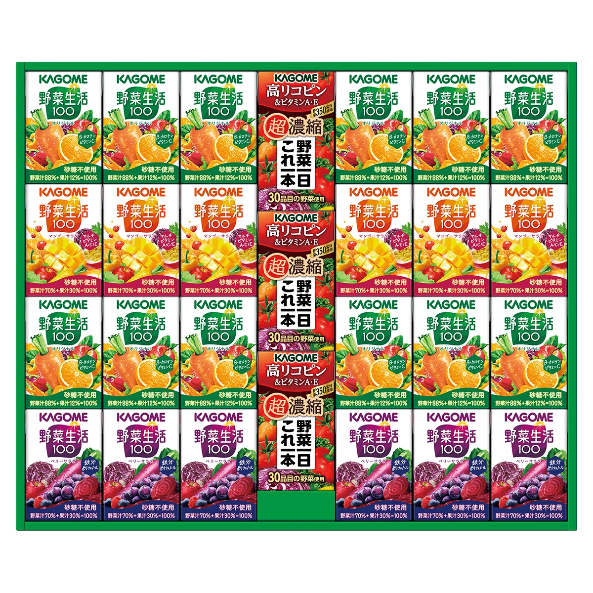 ≪ギフト処分セール≫〈カゴメ〉小容量野菜飲料バラエティギフト（SYJ
