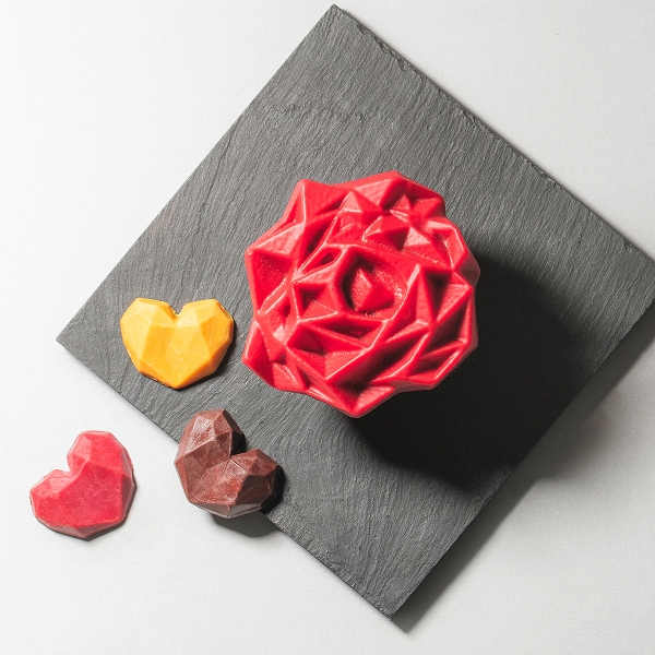 ≪bubo BARCELONA（ブボ・バルセロナ）≫チョコスカルプチャー　ジュエル　ローズ