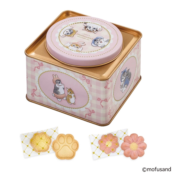 ≪mofusand≫にゃんこクッキー缶