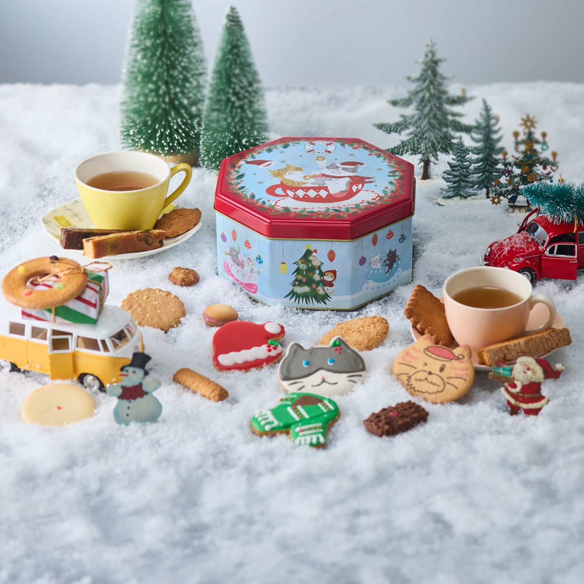 泉屋 クリスマスギフト《泉屋》ねこ缶【クリスマスランド2026】 | 東急