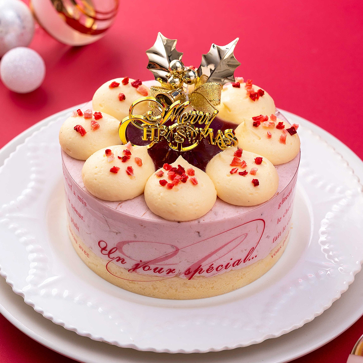 ローズオニールキューピー　ケーキ クリスマスケーキ［店頭受取］ 《ガトー・ド・ボワイヤージュ