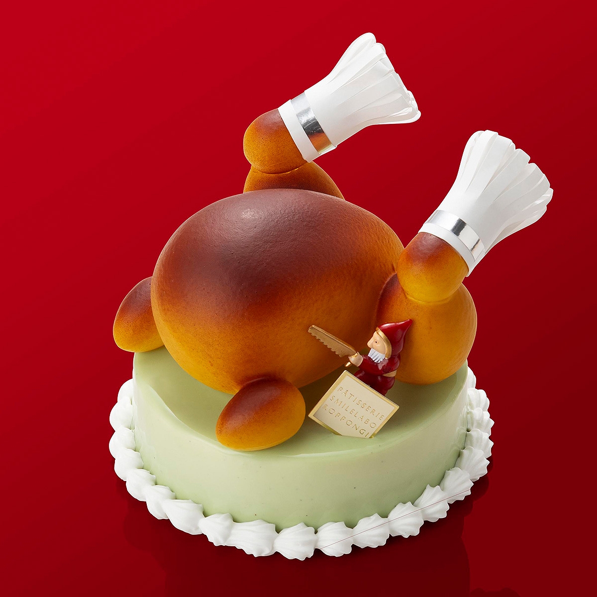 クリスマスホールケーキぼくのスマイル クリスマスケーキ（チョコレート）［店頭受取］ 【SQ008】《SMILELABO