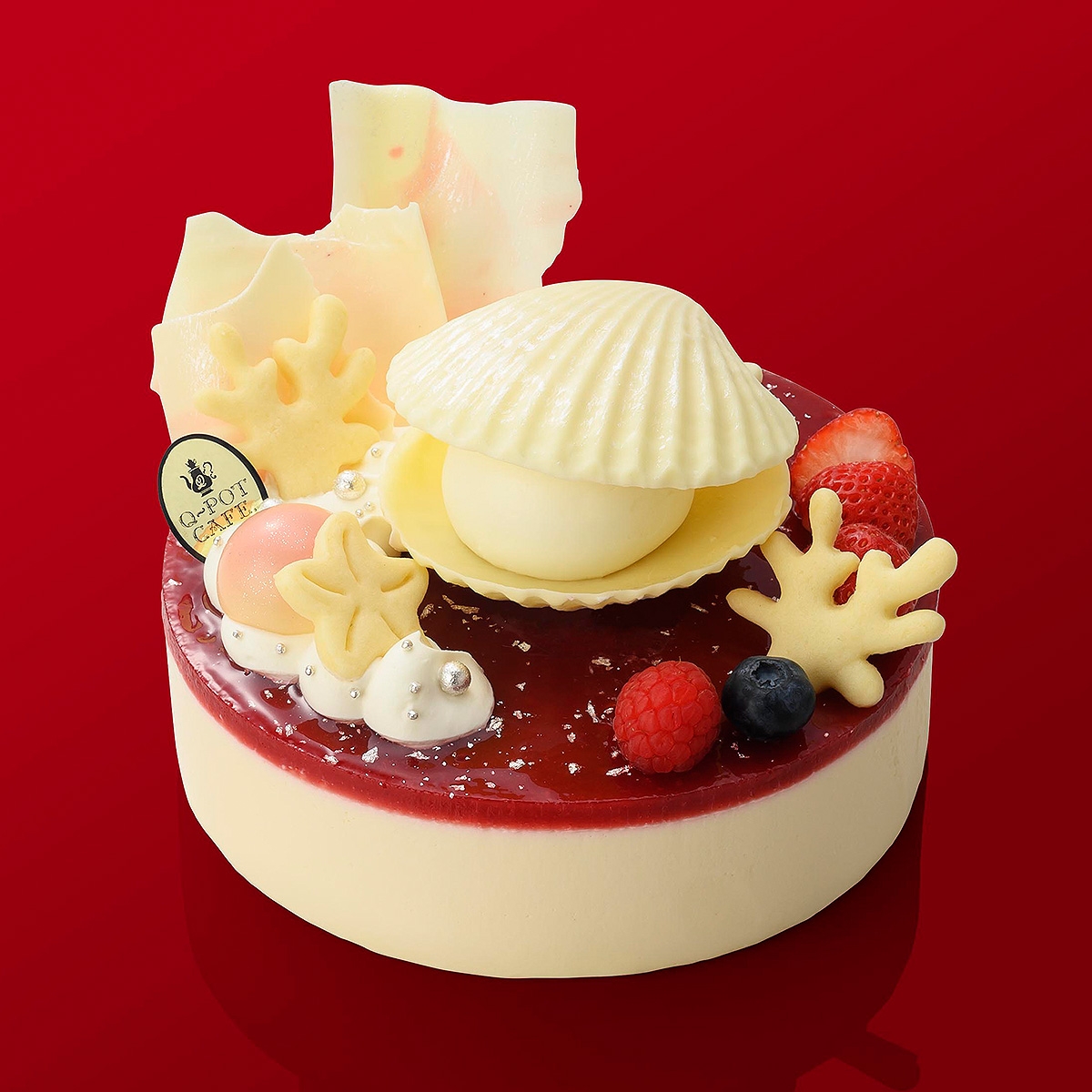 クリスマスケーキ［店頭受取］ 【SQ009】《Q-pot CAFE.》White