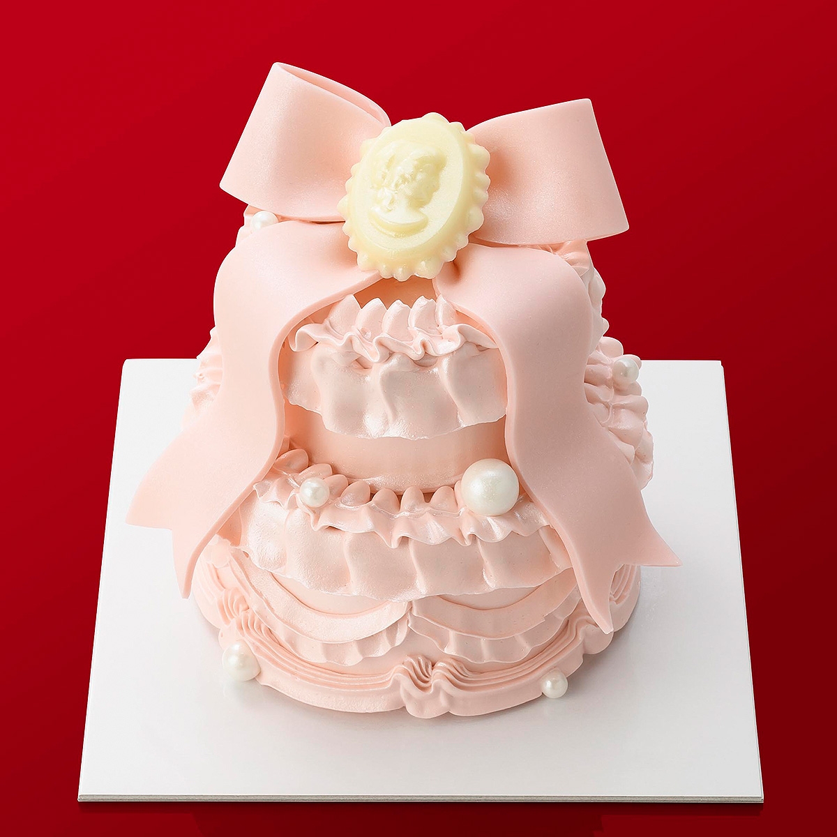 クリスマスケーキ［店頭受取］ 【SQ016】《Cake with》Pink Couture